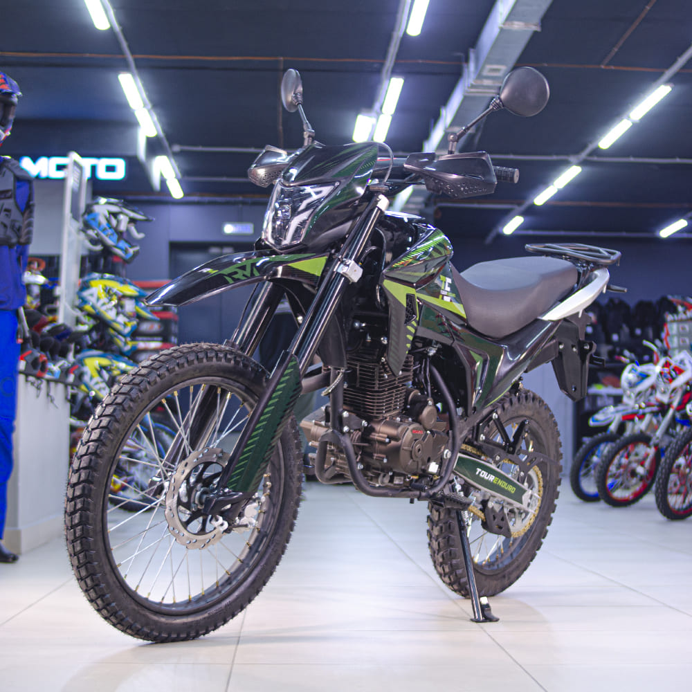 Мотоцикл Regulmoto TE (Tour Enduro) PR, 6 скоростей  (Хаки)