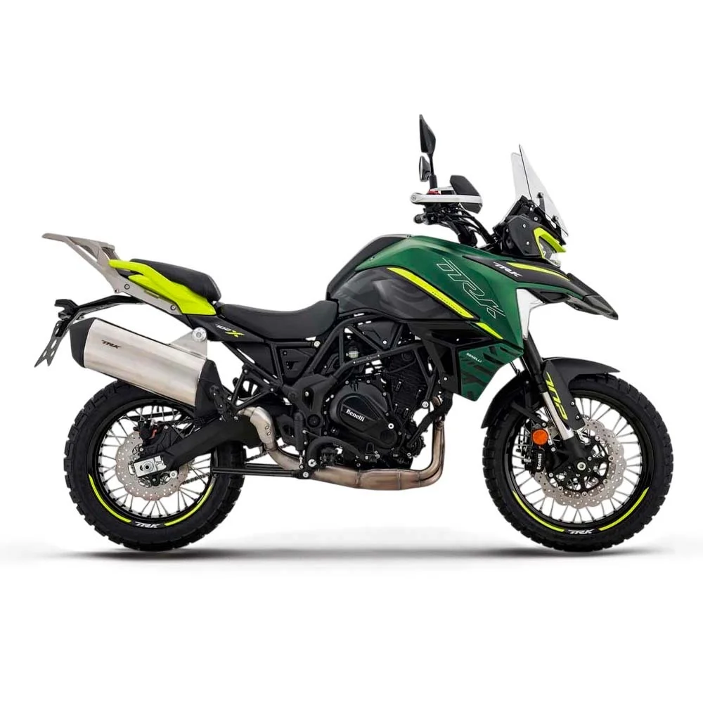 Мотоцикл Benelli TRK 702X (зеленый/черный) 2026г.