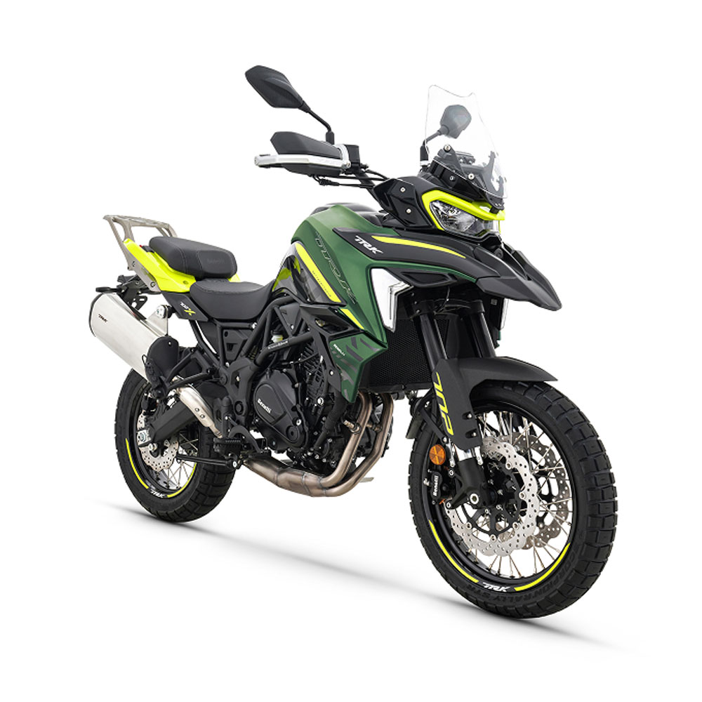 Мотоцикл Benelli TRK 702X (темно-зеленый глянцевый) 2026г.