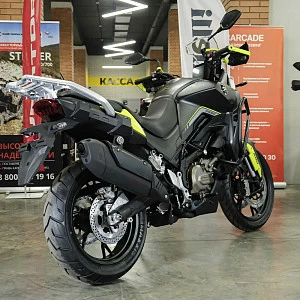 Мотоцикл QJ SVT 650 (черный/желтый) 2026г.